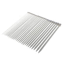 26pcs Stainless Steel Single Pointed Knitting Needle Sweater Staight Needles