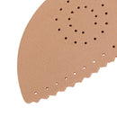 Breathable Invisible Triangle Leather Massage Orthopedic Insoles Arch SupporB3C