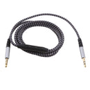 2Pack 3.5mm Male to Male Aux Audio Extension Cable with Remote Control Mic