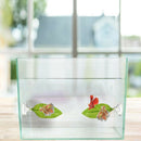 1PC Fish Tank Aquarium Leaf Fish Rest Spawning Plant Betta Fish Play Hide L JR