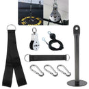 DIY Fitness Triceps Trainer Pulley Cable Machine Equipment LAT Pull Up Down Rope