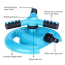 Outdoor Lawn Sprinkler 360 Degree Automatic Rotating Portable Lawn Sprinkle