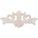 22*10 cm Wood Carved Corner Onlay Applique Decor Furniture Craft Unpainted A7R6