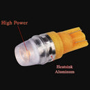 5pcs Yellow High Power T10 5730 LED Light Bulbs W5W 192 168 194 12V Y5C4 K3 C9G0
