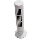 White USB Mini Tower Desk Fan Cool Cooling Computer Notebook Office
