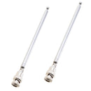 Handheld Antenna Telescopic Scanner Antenna with BNC Male connector (Pack of 2)