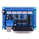 MACH3 CNC 5 axis interface breakout board for stepper motor driver CNC mill  Z