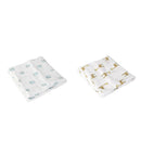 2Pcs Cotton Newborn Infant Baby Swaddle Wrap Blanket Parisarc Towel