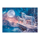 5D DIY Full Drill Diamond Painting Wolf Cross Stitch Embroidery Mosaic Kit