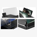 12 Inch Mobile Phone Screen Magnifier Stereoscopic HD Video Amplifier Stand Q3E9