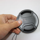 82mm Center Pinch Snap on Front Cap Cover For Sony Canon Nikon Lens Filter  B Hn