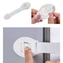 30 PCS Window Door Stopper child lock Drawer refrigerator Lock bendy protec Y6Q8