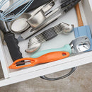 Chef Magnetic Measuring Spoons Set, Dual Sided, Stainless Steel, Fits in Sp