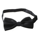 Men Fly Black Bow Tie - Black N8E4
