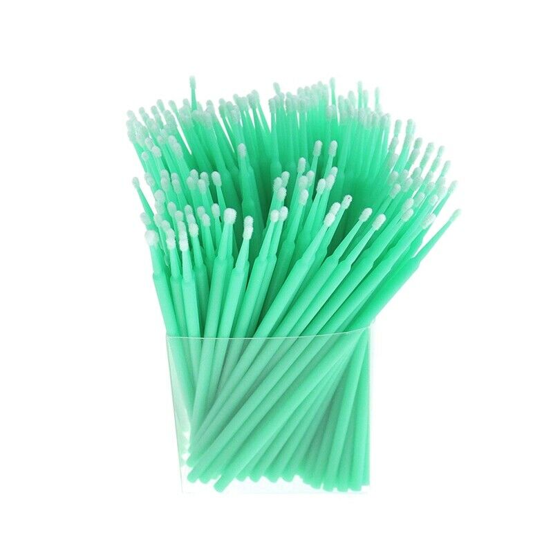200Pcs Applicators Eyelash Swab Micro- Brush Disposable Micro-brush Extensi Z2Y6