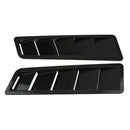 2 Pack 44x13cm Car Bonnet Engine Hood Vent Louver Cooling Panel Trim Universal