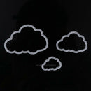 3 Clouds Cuts Metal DIY Cutting Dies Scrapbooking Embossing Folder Card Craft