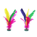 1pc Feather Chinese Jianzi Foot Sports Game Kicking Shuttlecock M&O