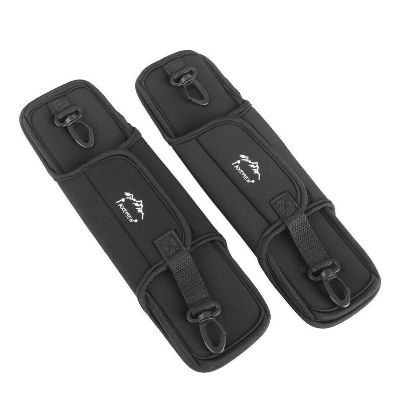 2pc Padded Shoulder Strap Cushion For Oudoor Sports Backpack Sling Day Pack