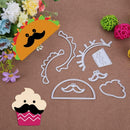 8pcs Metal Pancake Cutting Dies Stencils DIY Scrapbooking Embossing Craft