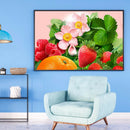 Fruit Flower 5D DIY Full Round Drill Diamond Painting Art Beadwork 40x30cm
