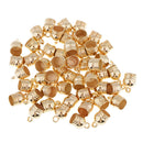 100Pcs/lot End Cap Bead Stopper DIY Fit 10mm Leather Cord Jewelry Finding