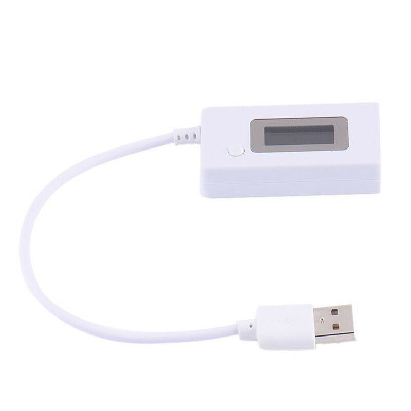 USB LCD DetectorVoltmeter AmmeterPower Capacity Battery Current Meter Tester  Cy