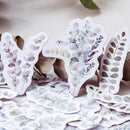 45PCS/box Plants Diary Paper Lable Sealing Stickers Crafts Scrapbooking StickJ3C