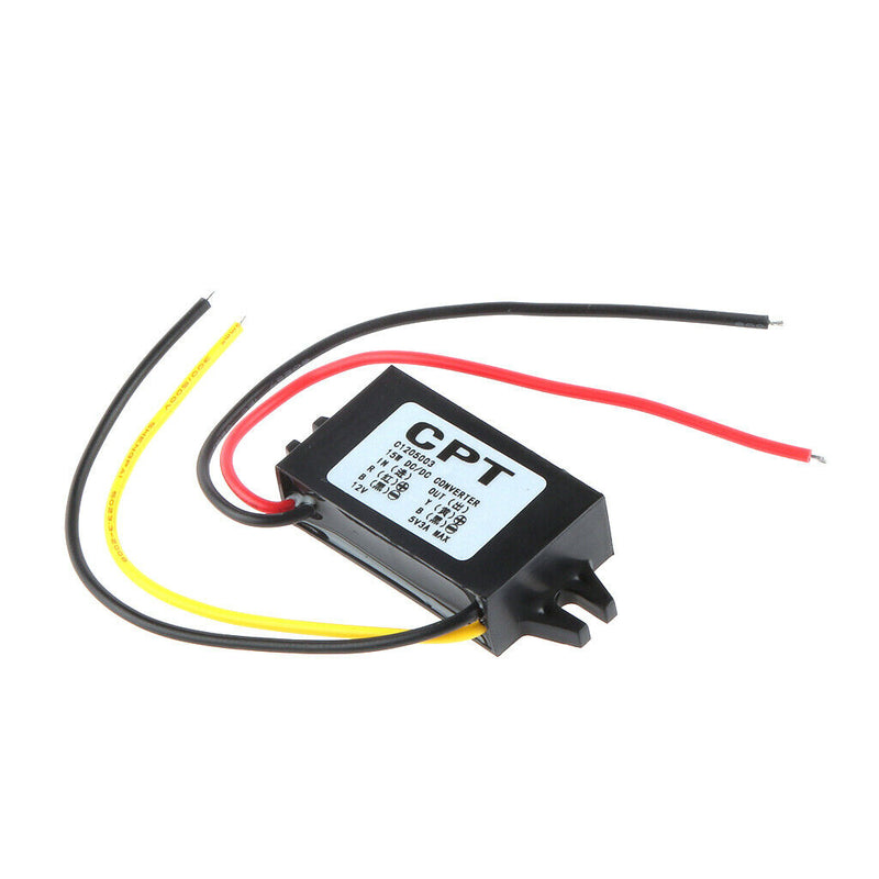 DC 12V To 5V 15W Buck Step-Down Converter Regulator Auto Power Supply Module