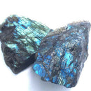 Natural Moonstone Labradorite Crystal Wand Quartz Mineral Stone Specimen Healing