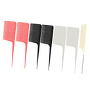 7Pcs Barber Professional ABS One-way Weave Highlighting Foiling Hair Comb Salon