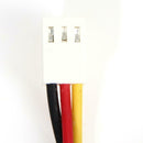 10pcs 3PIN Reduce PC Fan Speed Noise Extension Resistor Cable Wire