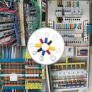 102Pcs/set Assorted Insulated Crimp Terminals Electrical Wire New Kits Conn A2O6