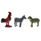 24x Plastic Insects Farm Animal Kit for Kids Children's Favour Toys Presents