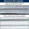 Car Tire Cover Waterproof Aluminum Film Tire Sun Protection Cover Tire Scra G6K5