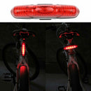 5 LED Super Bright Bike Back Seat Red Light 3 Modes Safety Tail Lamp for Cycling