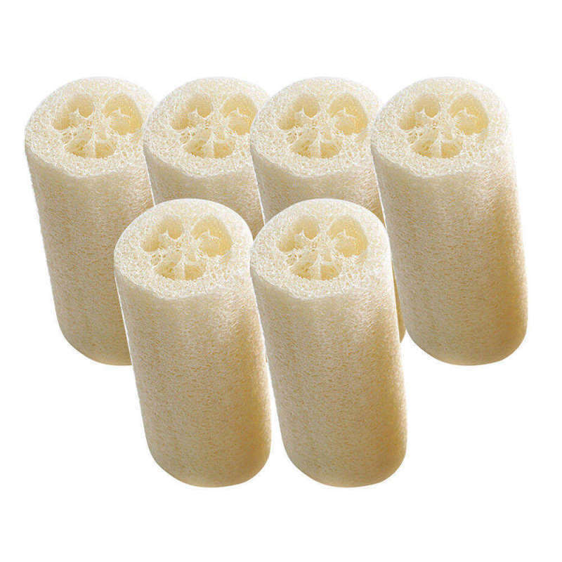 Natural Loofah Luffa Loofa Spa Bath Brush Sponge Kitchen Clean Scrubber Exotic