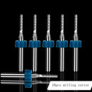 10pcs 1.5mm Tungsten Steel PCB Carbide End Mill Printed circuit board new FKT