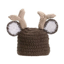 Newborn Baby Girls Boys Crochet Knit Costume Photography Props Outfits Deer A