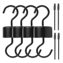 8pcs Yard Ant Moat Set S Hook Hummingbird Feeder 13cm Patio Cleaning Brush Iron