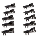 10Pack Mini Microphone Holder Lapel Tie Clip Hook for 8mm Dia Lavalier Mic