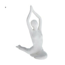 Modern Simple Creative Yoga Girl Decoration Ceramic Craft Ornament 4