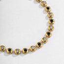 Crystal Diamond Pendant Necklace Women Charming Clavicle Chain Jewelry Gift