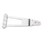 6 String Archtop Guitar Trapeze Tailpiece Bridge Guitar Accessory Chrome New