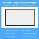 Projector Simple 150" inch 16:9 HD Foldable Screen for Home Theater Office