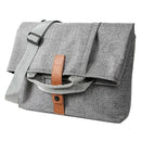 Men Bag Casual Grey Lightweight Oxford for iPad Tablet Crossbody Bag Male S