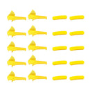 20 Pieces 60mm Tire Changer Duck Head Demolition Pad Nylon Insert Rim Protective