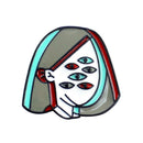 Creative Multi Eye Girl Enamel Pin Brooch Clothes Lapel Badge Decor Jewelry