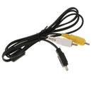AVC-DC400 Micro USB Male to 2 RCA AV Adapter Cable for Canon IXUS 990 IS IS 980
