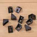 10pcs Aluminium Angle Corner Joint Right Angle Brackets Furniture Fittings